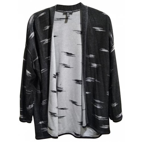 Pre-owned Eileen Fisher Cardigan In Black
