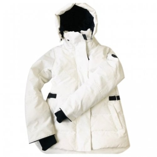 Pre-owned Canada Goose Puffer In White
