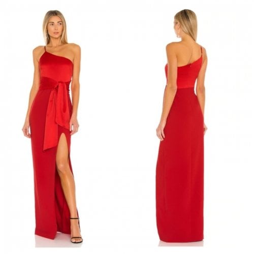 Pre-owned Likely Maxi Dress In Red