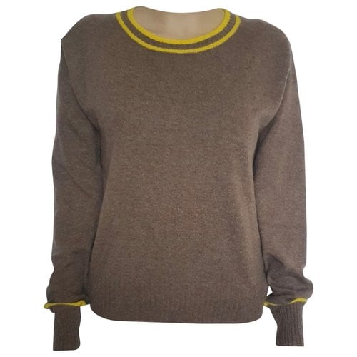 Pre-owned Chloé Stora Cashmere Sweatshirt In Grey