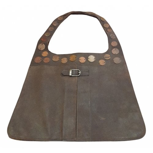 Pre-owned Antik Batik Handbag In Brown