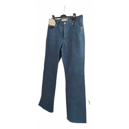 Pre-owned Chloé Jeans In Blue