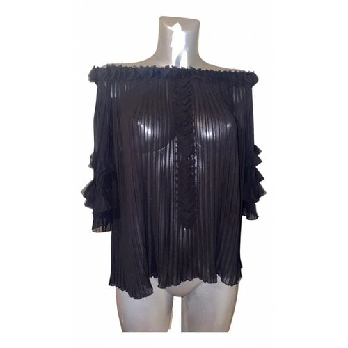 Pre-owned Weill Blouse In Black