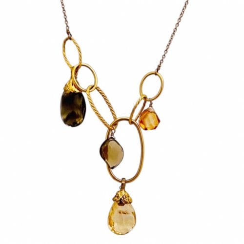 Pre-owned Alexis Bittar Crystal Necklace In Other