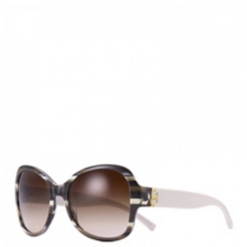 Pre-owned Tory Burch Sunglasses In White