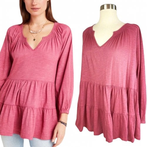 Pre-owned Anthropologie Tunic In Pink