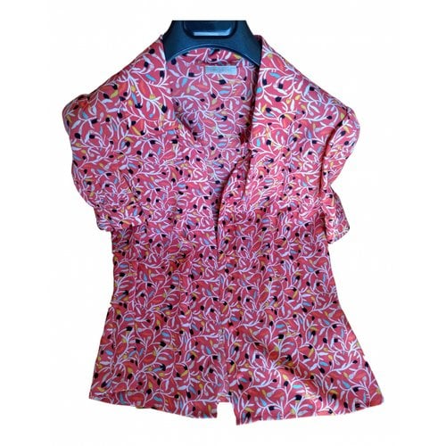 Pre-owned Cacharel Silk Blouse In Multicolour