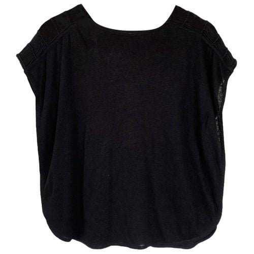 Pre-owned Generation Love Linen T-shirt In Black