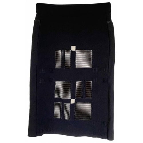 Pre-owned Roland Mouret Mid-length Skirt In Black