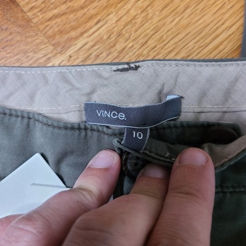 Pre-owned Vince Straight Pants In Other