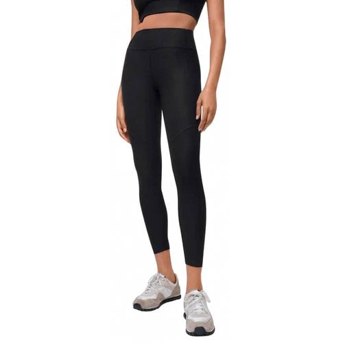 Pre-owned Outdoor Voices Leggings In Black