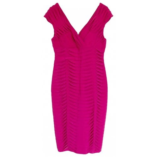 Pre-owned Adrianna Papell Mid-length Dress In Pink