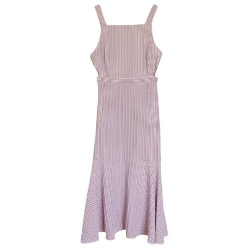 Pre-owned Tibi Maxi Dress In Pink