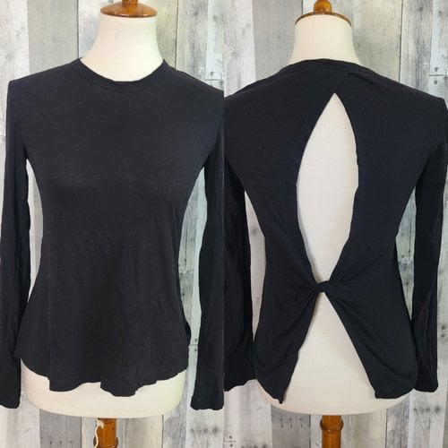 Pre-owned A.l.c Blouse In Black