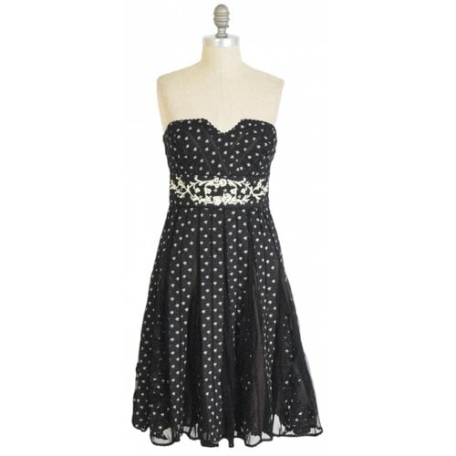 Pre-owned Anthropologie Mid-length Dress In Black