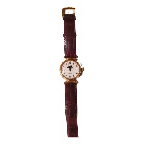 Pre-owned Paul Picot Yellow Gold Watch In White