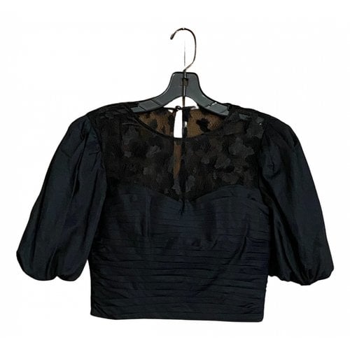Pre-owned Amur Blouse In Black