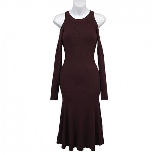 Pre-owned Allsaints Mid-length Dress In Red