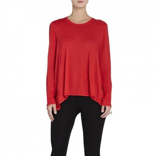 Pre-owned Bcbg Max Azria Blouse In Red