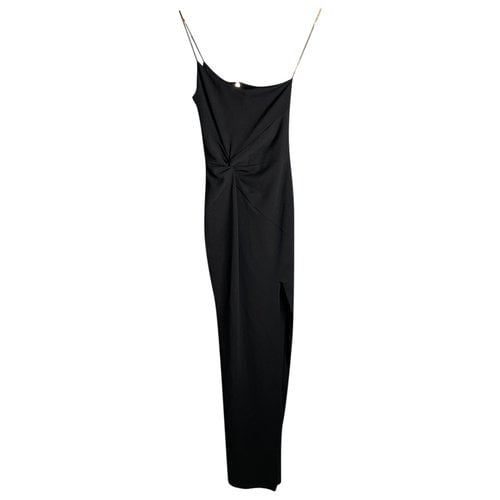 Pre-owned Nookie Maxi Dress In Black