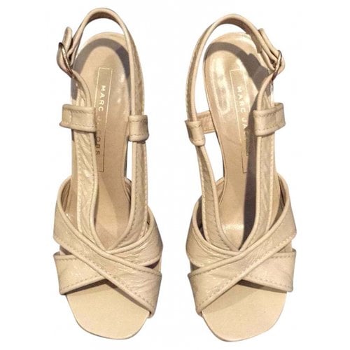 Pre-owned Marc Jacobs Sandals In Beige