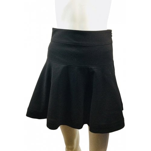Pre-owned Elizabeth And James Mini Skirt In Black