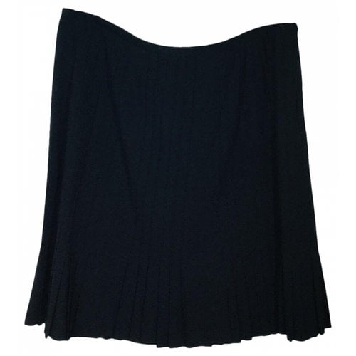 Pre-owned Catherine Malandrino Mini Skirt In Black