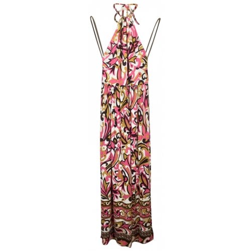 Pre-owned Milly Maxi Dress In Pink