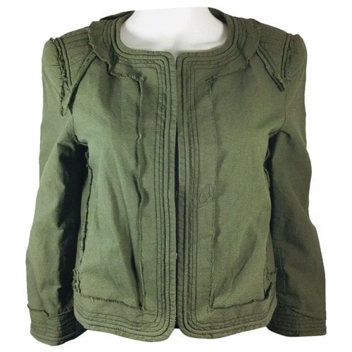 Pre-owned Elizabeth And James Jacket In Green
