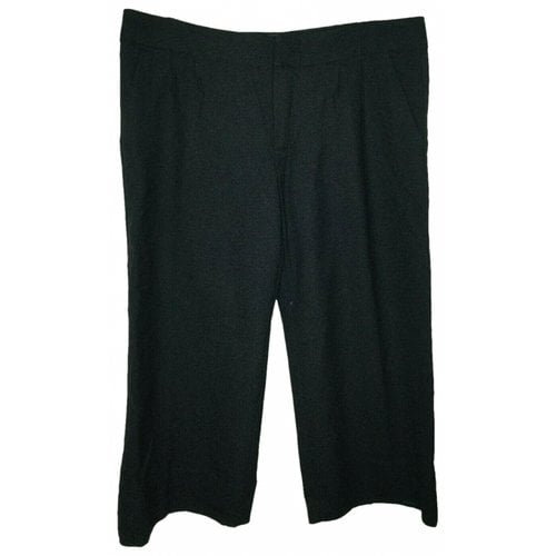 Pre-owned Marc Jacobs Trousers In Black