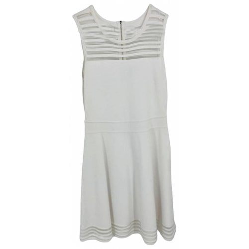 Pre-owned Milly Mini Dress In White