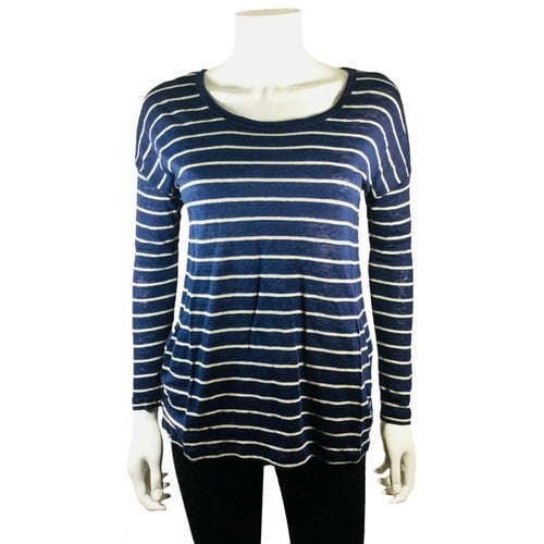 Pre-owned Joie Blouse In Blue