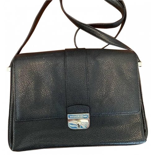 Pre-owned Kate Spade Leather Crossbody Bag In Black