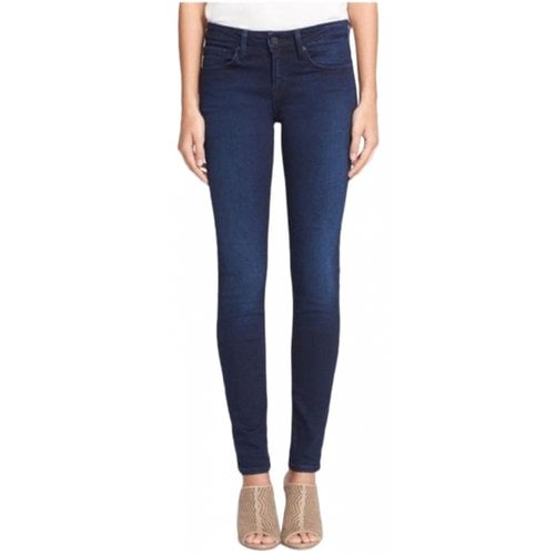 Pre-owned Joie Slim Jeans In Blue
