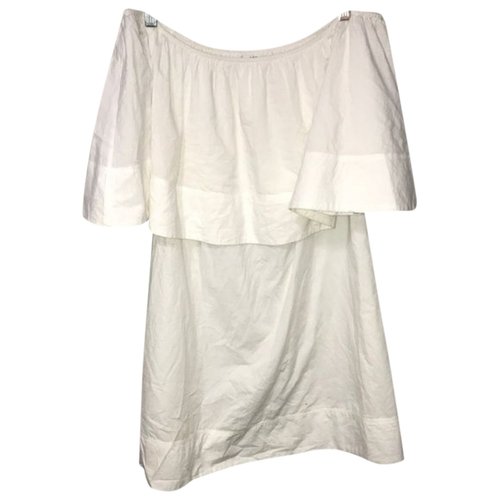Pre-owned Apiece Apart Mini Dress In White