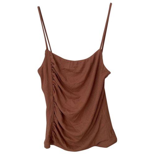 Pre-owned Lna Camisole In Brown