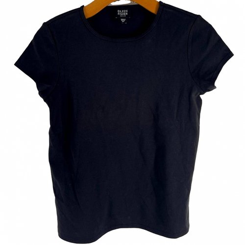 Pre-owned Eileen Fisher T-shirt In Black