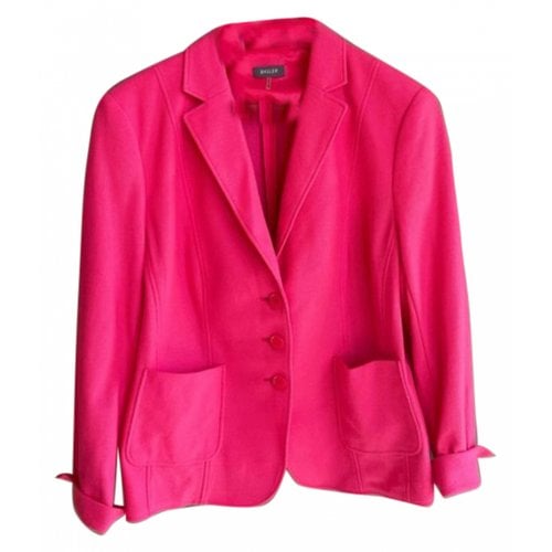Pre-owned Basler Jacket In Pink