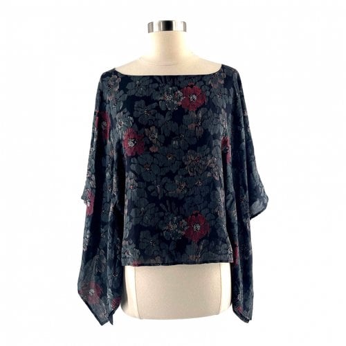 Pre-owned What Goes Around Comes Around Silk Blouse In Black