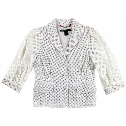 Pre-owned Marc By Marc Jacobs Jacket In White