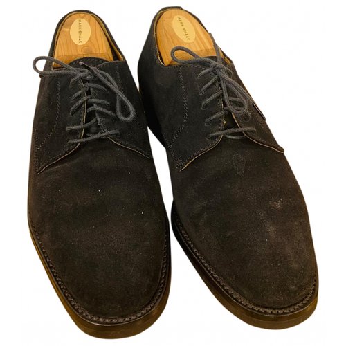 Pre-owned Barneys New York Lace Ups In Black
