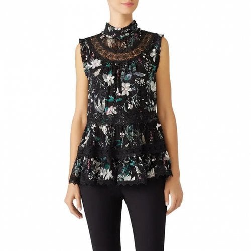 Pre-owned Kate Spade Lace Blouse In Black