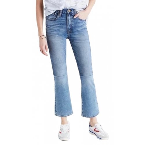 Pre-owned Madewell Bootcut Jeans In Blue