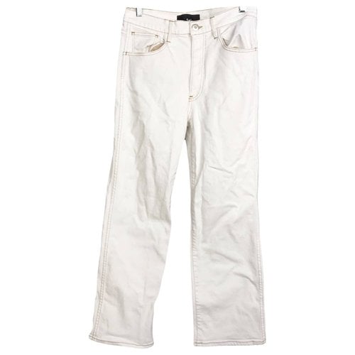 Pre-owned 3x1 Large Jeans In White