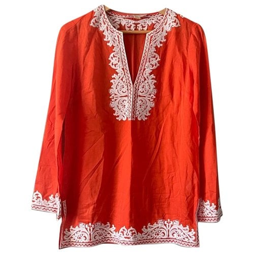 Pre-owned Michael Kors Blouse In Red