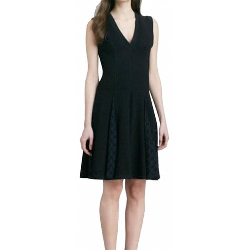 Pre-owned Tracy Reese Mini Dress In Black