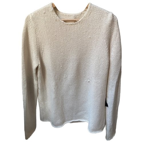Pre-owned Zadig & Voltaire Wool Sweatshirt In White