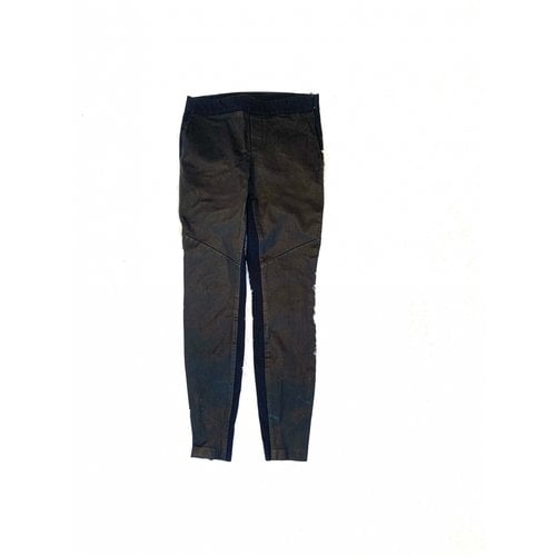 Pre-owned Rag & Bone Leather Slim Pants In Other