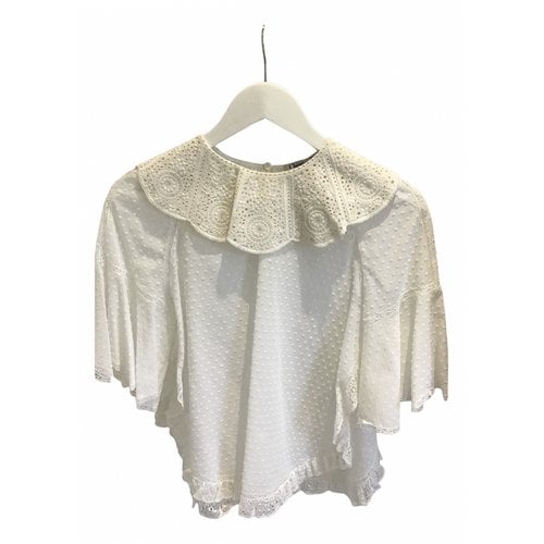 Pre-owned Dior Blouse In White