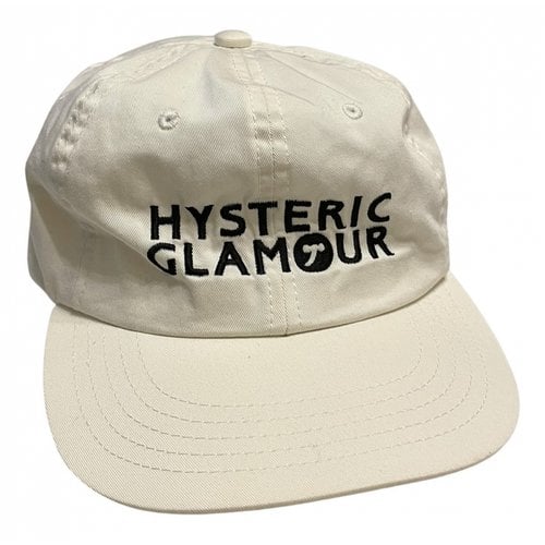 Pre-owned Hysteric Glamour Cap In White
